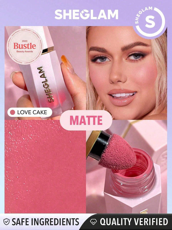 SHEGLAM Color Bloom Fard à Joues Liquide - Teinte Love Cake