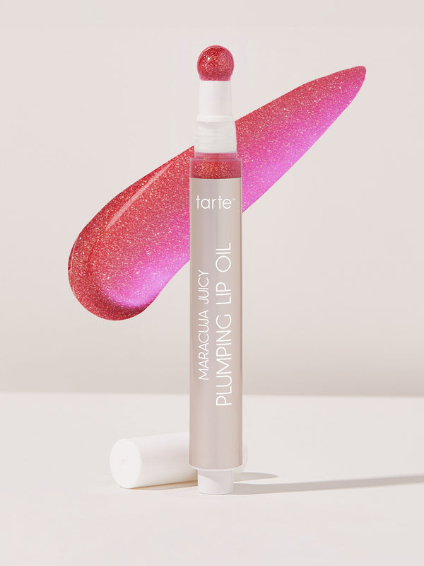 Tarte Maracuja – Huile à Lèvres Repulpante Juicy Plumping | Shimmering Hibiscus