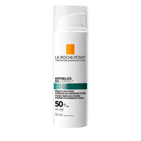 Anthelios Oil Correct SPF50+ – Crème Solaire Matifiante Anti-Brillance