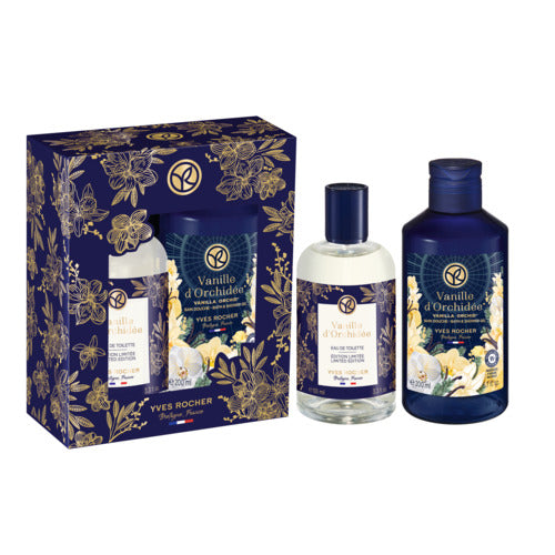 Vanille d'Orchidée – Eau de Toilette & Bain Douche Duo précieux signé YVES ROCHER