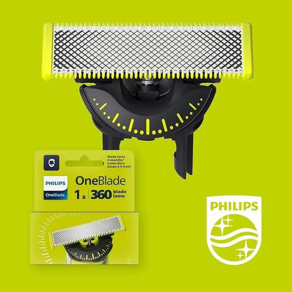 Philips OneBlade 360 – Lame de Rechange | Compatible Rasoir OneBlade