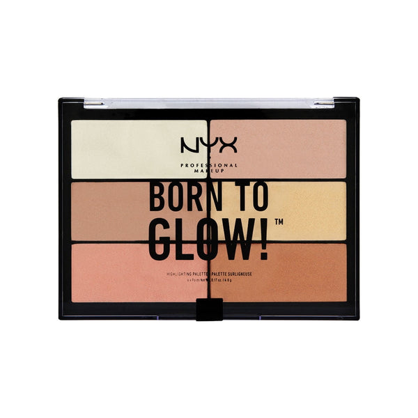 NYX Cosmetics Born To Glow - Palette d'Illuminateurs