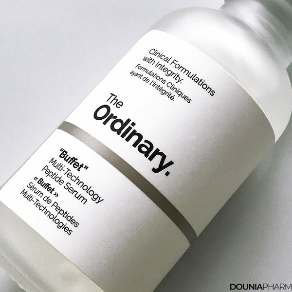 BUFFET Sérum Multi-peptides + HA THE ORDINARY