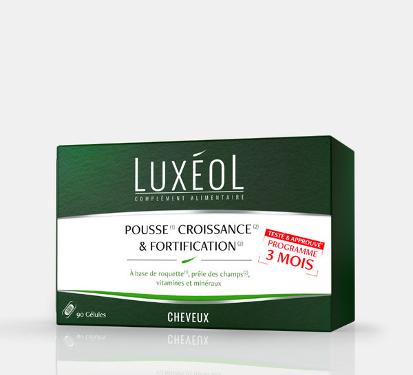 Luxéol - Pousse, Croissance & Fortification (Cure de 3 Mois)