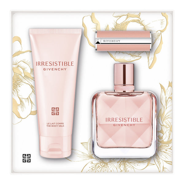 Givenchy – Coffret Irrésistible Eau de Parfum 🎁 | Parfum Féminin & Élégant Irrésistible Eau de Parfum 50 ml + Lotion Corps + Mini Rouge à Lèvres