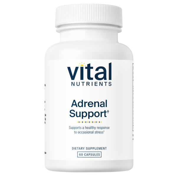 Vital Nutrients Soutien surrénalien - 120 capsules