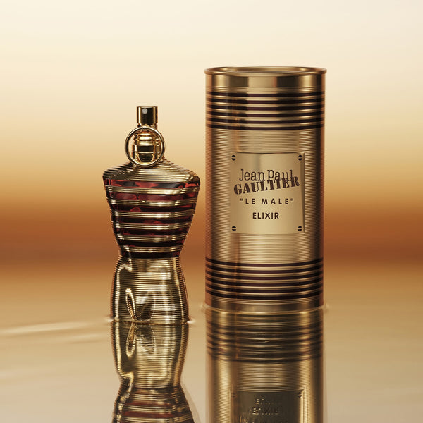 Jean Paul Gaultier – Le Male Elixir Le Parfum Eau de parfum ambrée, aromatique & boisée – Homme