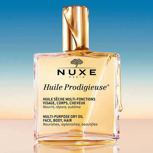 NUXE – Huile Prodigieuse 100 ml | Huile Sèche Multi-Fonctions Visage, Corps & Cheveux ✨