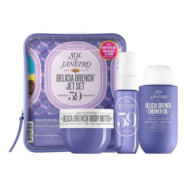 Sol de Janeiro – Delícia Drench™ Jet Set  Coffret Découverte – Format Voyage